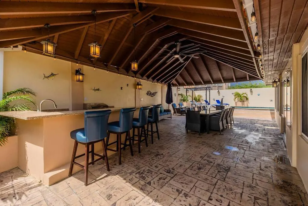 Serene 4Br Palm Beach Villa Beach Rose By Bocobay Aruba