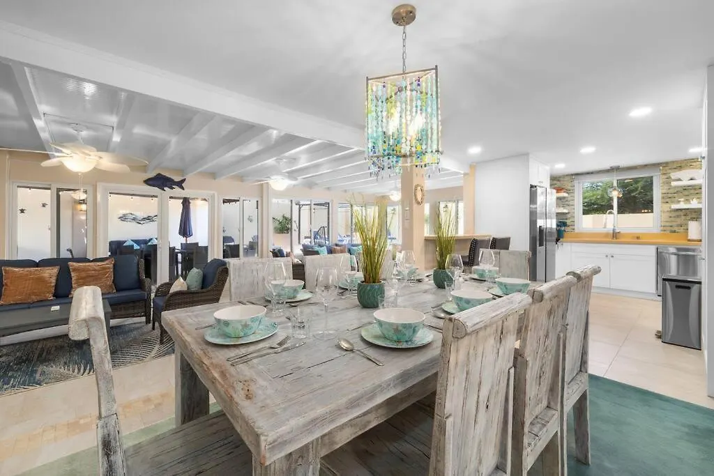 Apartment Serene 4Br Palm Beach Villa Beach Rose By Bocobay Aruba