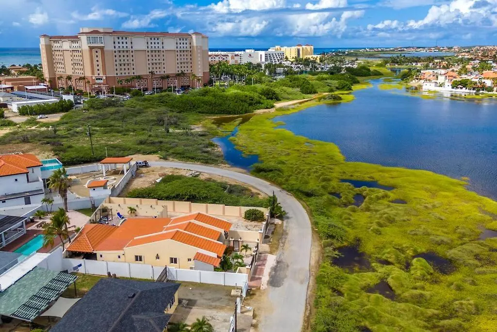 Serene 4Br Palm Beach Villa Beach Rose By Bocobay Aruba